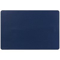 Durable Desk Mat Contoured Edge 530 x 400mm Dark Blue