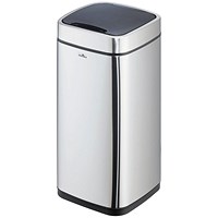 Durable Sensor Waste Bin No Touch Square 21 Litre