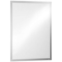 Durable Duraframe Poster Magnetic Signage Frame A1 Silver