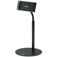 Durable Gooseneck Twist Table Top Tablet Holder, Black Durable Gooseneck Twist Table Top Tablet Holder, Black