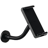 Durable Anti-Theft Wall/Table Mount Tablet Holder Black