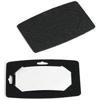 Durable Recycled Paper Name Badges with Inserts 40x75mm (Pack of 20) 827201