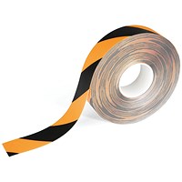 Durable Duraline Heavy Duty Floor Mark Tape 30m Yellow/Black 1021130