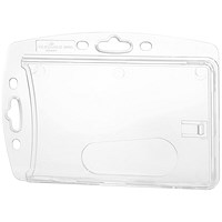 Durable Hardbox For ID Pass Clear (Pack of 10) 890519
