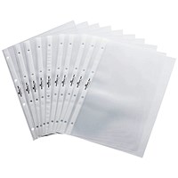 Durable Transparent Flipchart Pockets A4 Landscape (Pack of 10)