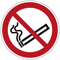 Durable Smoking Prohibited Floor Sign