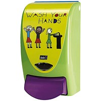 Deb Stoko Wash Your Hands Foam Soap Dispenser, 1 Litre