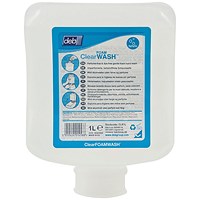 Deb Refresh Clear Foam Hand Wash Cartridge, 1 Litre, Pack of 6
