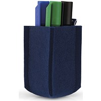 Magnetoplan MagnetoTray Felt Pen Holder, Small, Blue