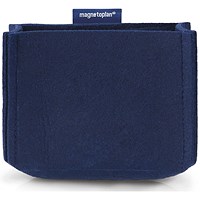 Magnetoplan MagnetoTray Felt Pen Holder, Medium, Blue