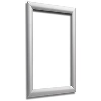 Deflecto 25mm Front Opening Snap Frame A0 Aluminium