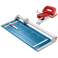 Dahle 554 A2 Professional Rotary Trimmer with Stapler Punching Set