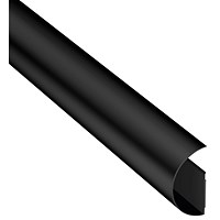 D-Line Self Adhesive Cable Tidy, 50mmx25mmx1m, Black, Pack of 2 D-Line Self Adhesive Cable Tidy, 50mmx25mmx1m, Black, Pack of 2