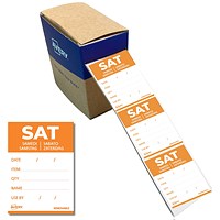 Avery Detailed Food Day Labels, Saturday, Pack of 500