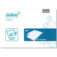 Dailee Bed Premium Fix Protector Pad, 600x900mm, Pack of 30