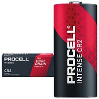 Duracell Procell Intense CR2 3V Batteries, Pack of 10