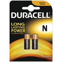 Duracell MN9100N Alkaline Batteries, Pack of 2