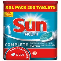 Sun Professional Dishwasher Tablets (Pack of 200)