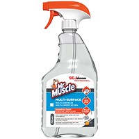 Mr Muscle Multi-Surface Cleaner Spray, 750ml