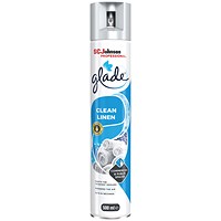 Glade Clean Linen Air Freshener Spray, 500ml