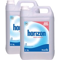 Horizon Fabric Conditioner Soft Fresh 5 Litre (Pack of 2)