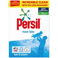 Persil Washing Powder Non-Biological 130 Washes 6.5kg