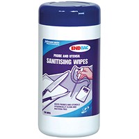 Diversey Endbac Sanitising Wipes 200 - Pack of 6