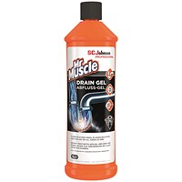 Mr Muscle Drain Gel, 1 Litre Mr Muscle Drain Gel, 1 Litre