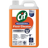 Cif Professional Conc Floor Cleaner 2 Litres Pack of 2