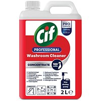 Cif Professional Conc Washroom Cleaner 2 Litres Pack of 2