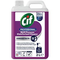 Cif Professional Conc Multipurpose Disinfectant 2L Pack of 2