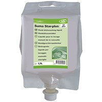 Diversey Suma Star-Plus D1 Dishwashing Liquid 1.5 Litre (Pack of 4)