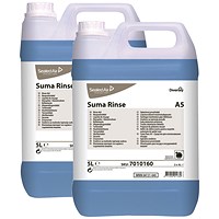Diversey Suma Rinse Aid, 5 Litres, Pack of 2