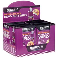 Dirteeze Rough And Smooth Wipes, Pack of 100