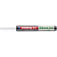 Edding E-51 Water-Based Paint Marker Fine White (Pack of 10)