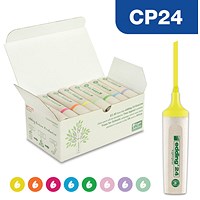 Edding 24 Ecoline Water-Based Highlighter Assorted (Pack of 48)