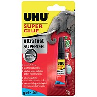 UHU 064061 Super Glue Gel, 3g