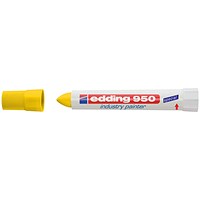 Edding 950 Industry Painter, Bullet Tip, Yellow, Pack of 10