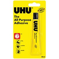 UHU All Purpose Adhesive 20ml (Pack of 10)
