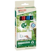 Edding 29 EcoLine Whiteboard Marker, Assorted, Pack of 4