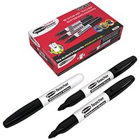 Show-me Teacher Drywipe Marker, Black, Pack of 10