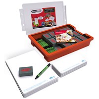 Show-me A4 Whiteboards Classroom Tray Kits (Pack of 30) GTC/SMB