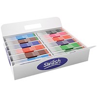 Swash Komfigrip Colouring Pen, Broad Tip, Assorted, Pack of 300