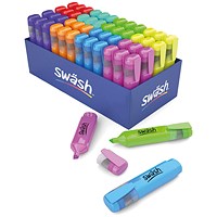 Swash Premium Highlighters, Assorted, Pack of 48 Swash Premium Highlighters, Assorted, Pack of 48