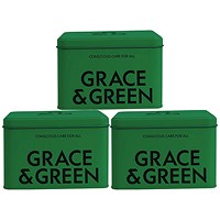 Grace and Green Display Tin Forest Green (Pack of 3)