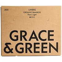 Grace and Green Bulk Bamboo Liners, Pack of 300