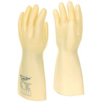 Polyco Electrician Class 0 Gauntlet, White, XL