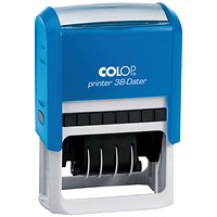 COLOP Printer 38 Self Inking Date and Message Stamp RECEIVED