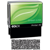 Colop Printer 40 Green Line Privacy Stamp