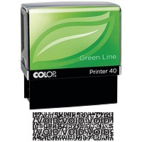 COLOP Printer 40 Green Line Privacy Stamp